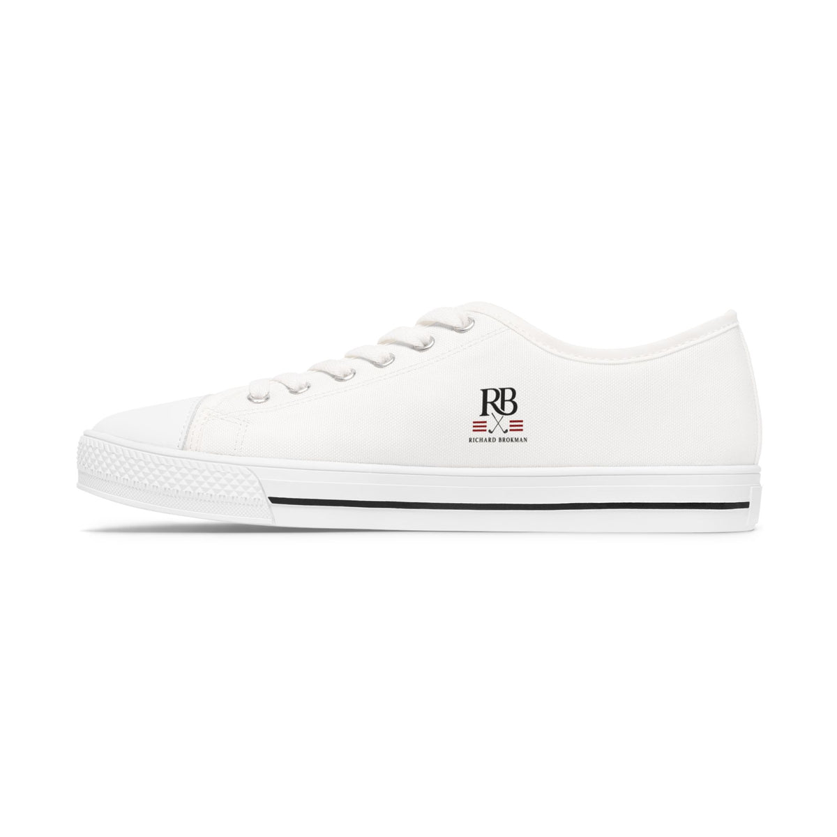 Flag Stripe Logo Sneakers | Low Top Sneakers
