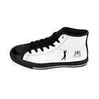 Men's Golf High-Top Sneakers | Golfer Silhouette & RB Monogram Canvas Shoes | Richard Brokman