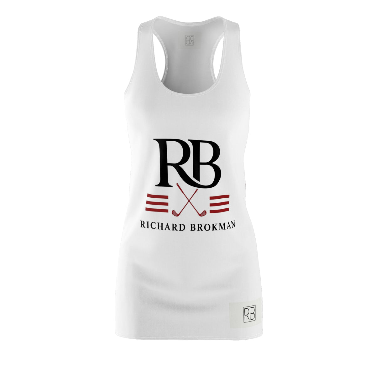 RB Monogram Racerback Dress | Golf & Tennis Tank Dress | Richard Brokman