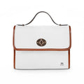 RB Monogram Canvas Satchel Bag | Waterproof Crossbody Handbag | Richard Brokman