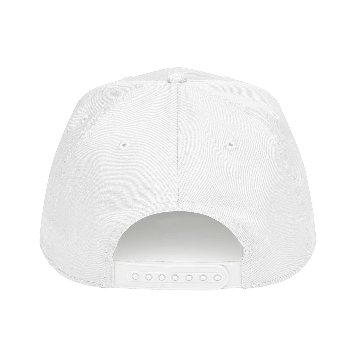 RB Monogram Golf Cap | Mid Profile White Baseball Hat | Richard Brokman