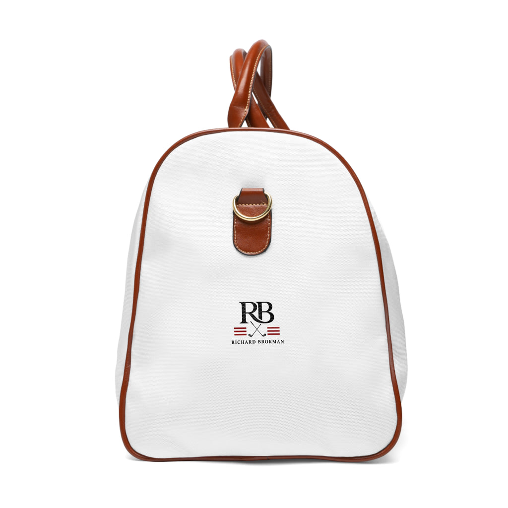 RB Monogram Weekender Bag | Waterproof Travel Duffel | Richard Brokman