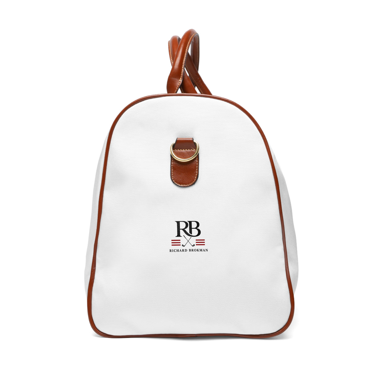 RB Monogram Weekender Bag | Waterproof Travel Duffel | Richard Brokman