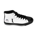 Men's Golf High-Top Sneakers | Golfer Silhouette & RB Monogram Canvas Shoes | Richard Brokman