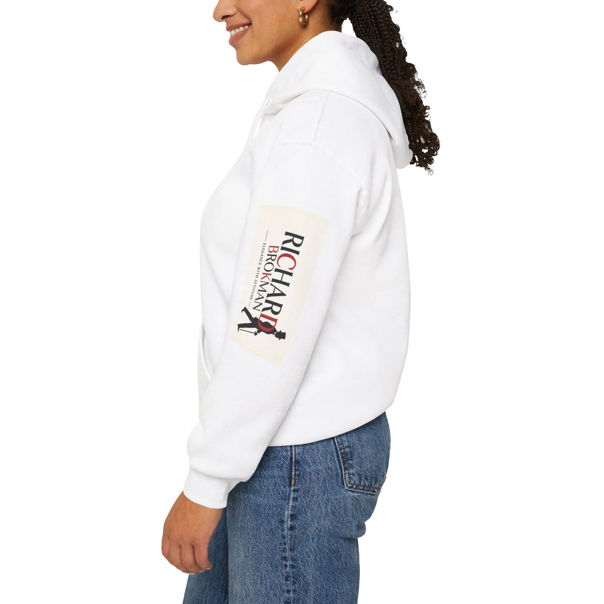 RB Golfer Silhouette Hoodie | Heavy Blend Pullover | Richard Brokman