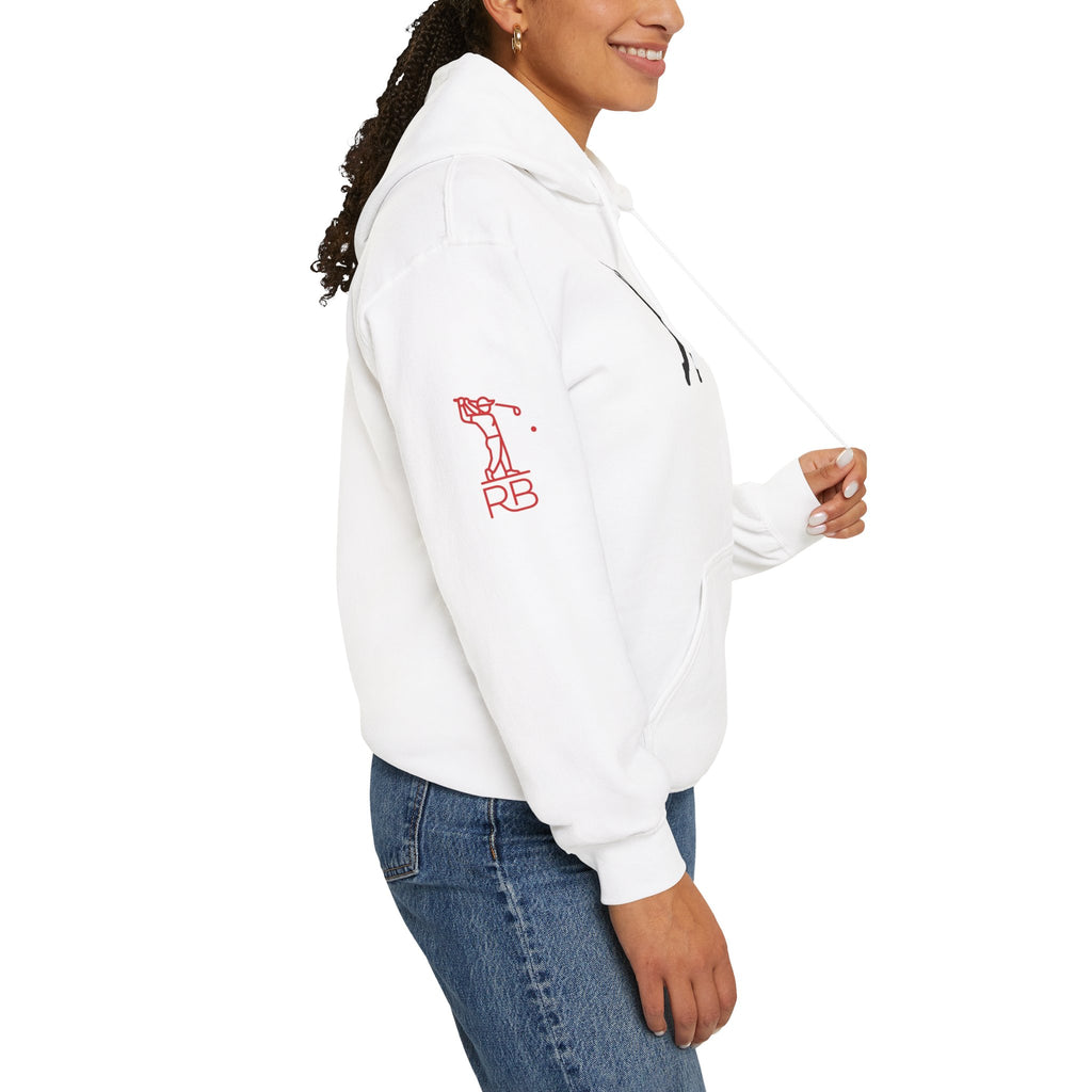 RB Golfer Silhouette Hoodie | Heavy Blend Pullover | Richard Brokman