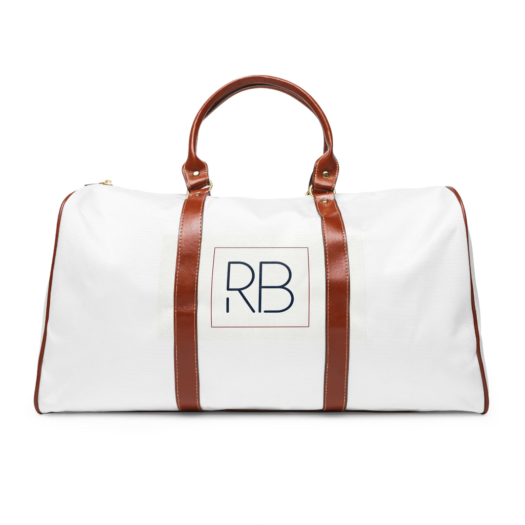 RB Monogram Weekender Bag | Waterproof Travel Duffel | Richard Brokman