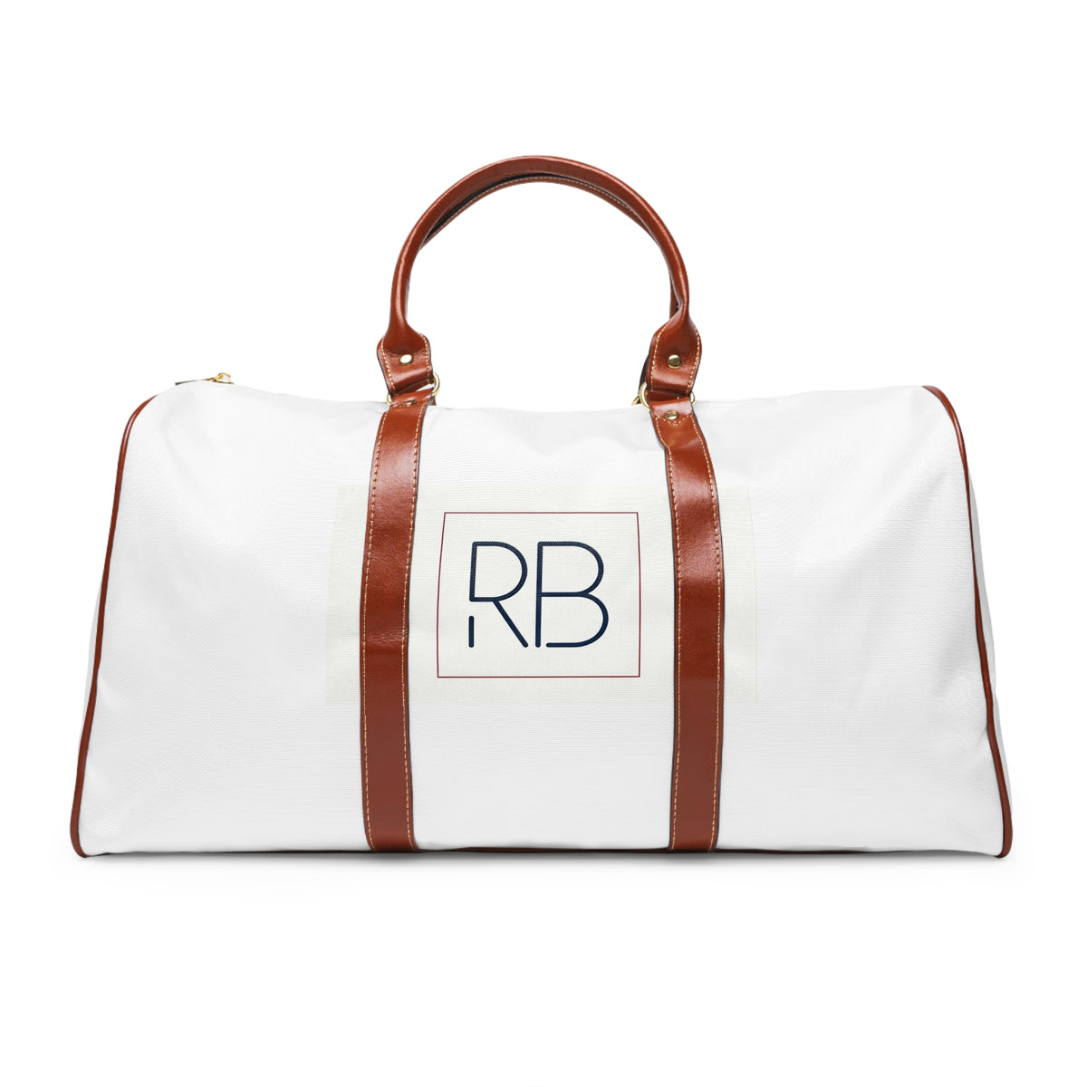 RB Monogram Weekender Bag | Waterproof Travel Duffel | Richard Brokman