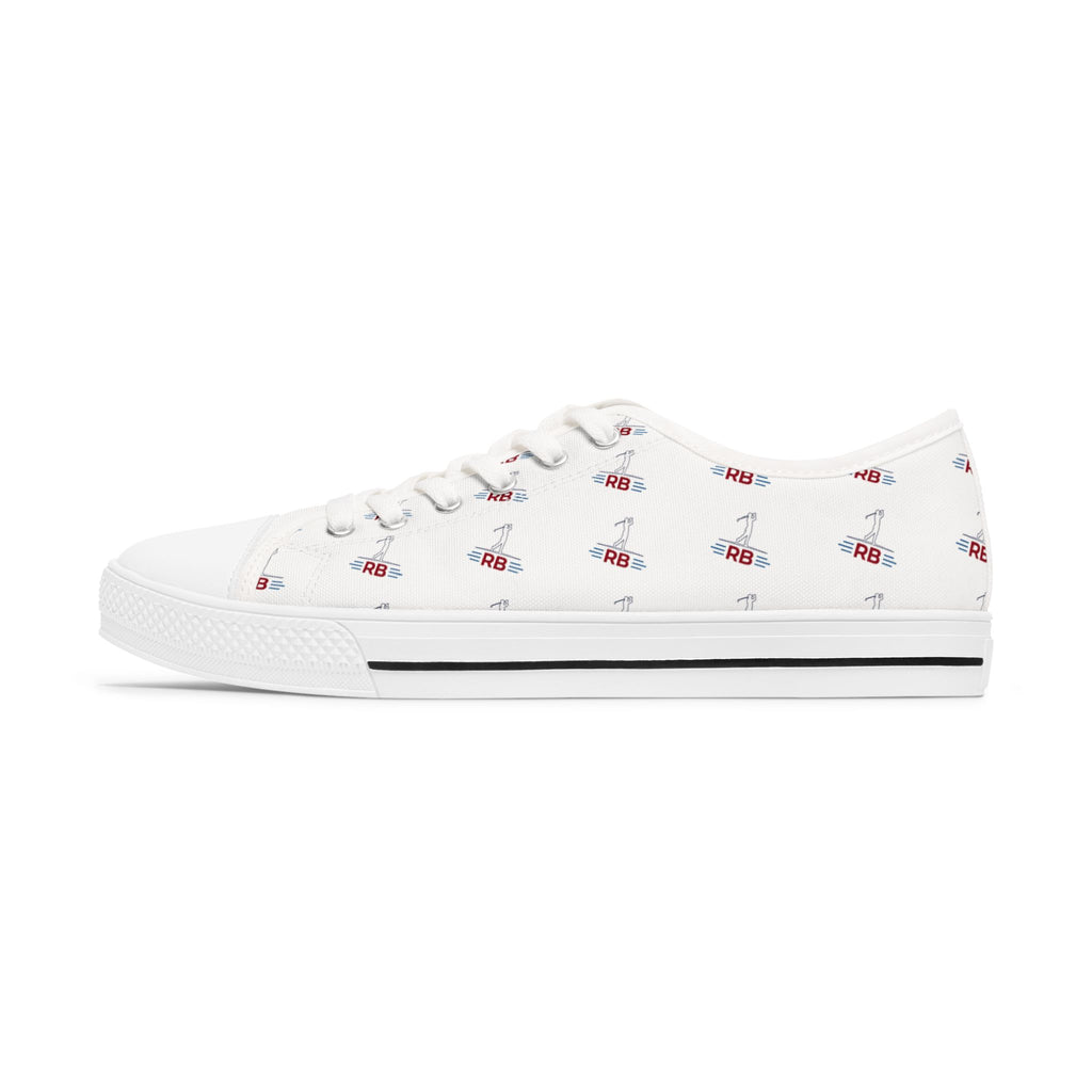 Fire Truck Sneakers for Women | Cute Mini Red Fire Engine Pattern Low-Top Canvas Shoes | Firefighter Gift