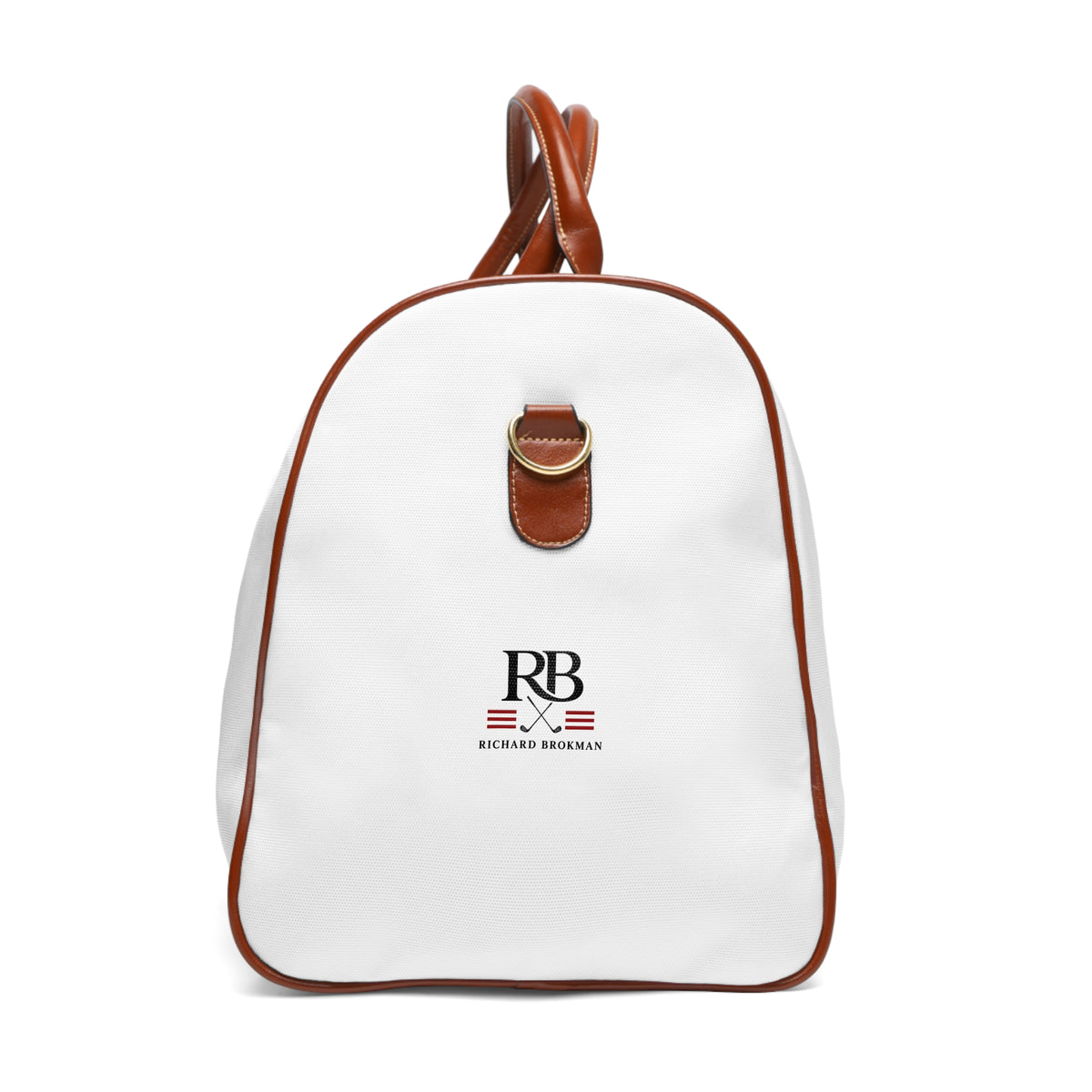 RB Monogram Weekender Bag | Waterproof Travel Duffel | Richard Brokman