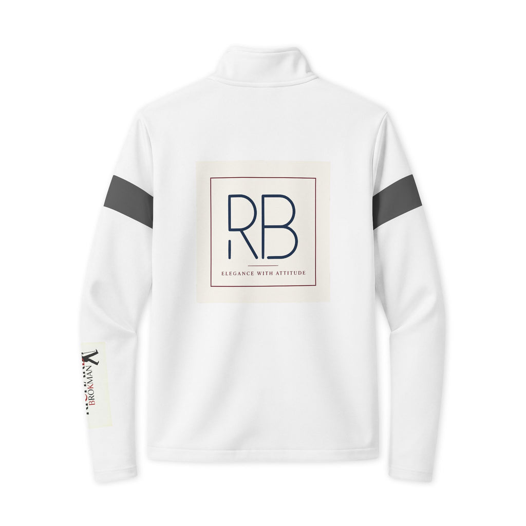 RB Monogram Track Jacket | Full-Zip Tricot Travel Jacket | Richard Brokman
